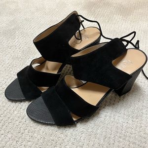 Black Franco Sarto heels